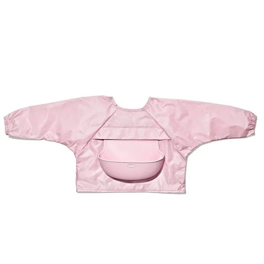 Sleeved Roll-Up Bib - Blossom